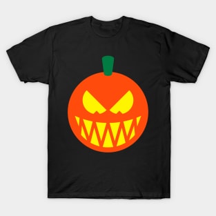 Halloween Pumpkin (Jack O’Lantern / Emoticon / 3C) T-Shirt